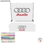 Tradeshow Factory Tradeshow Trade Show Booth Package Deluxe 10ftExpanding Display Wall + 8ftSublimated Premium Table Cover Complete Exhibit Kit 036049BBCB82ED37154598DE13CED277