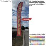 Tradeshow Factory 19ft XL Feather Flag Kit 193E01395A9D63E16B5832FA419B3B79