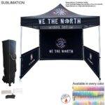 Tradeshow Factory Full Tent Package 10ftTent Single-Sided Backwall 2 Single-Sided Half Sidewalls — Ships 48hr Canada 24608DC6ABF444D04390D02BADF097C0