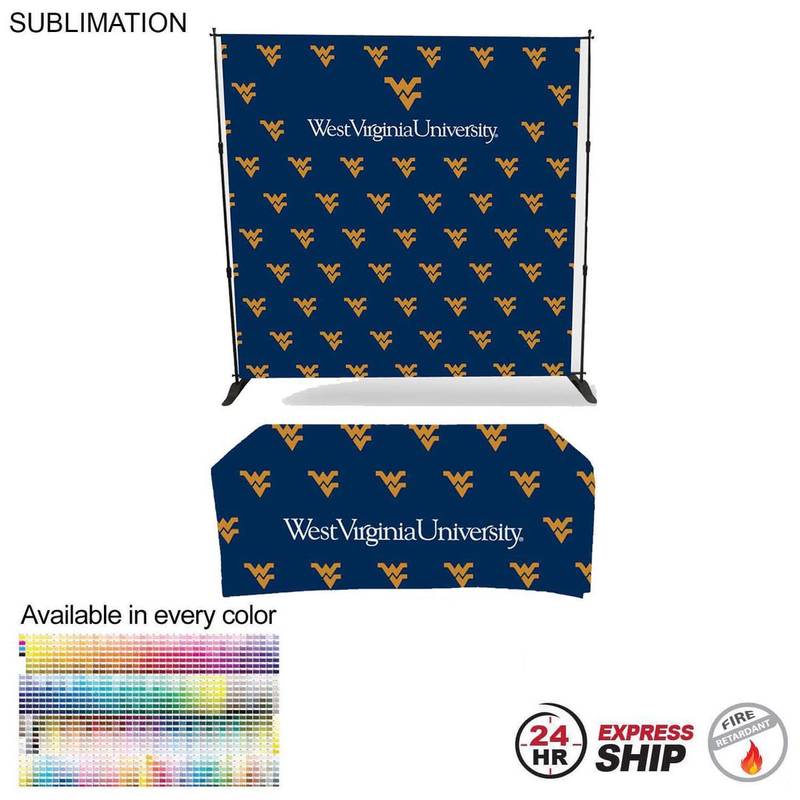 3CF8B8F264888DEB0F15B7E97668907B 24hr Express Ship Booth Package 24Hr Express Ship- Tradeshow Booth Package 8' Expanding Display and 6' Sublimated PREMIUM Tablecloth