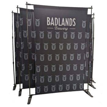 72hr Fast Ship 5ft Exhibitor 48hr Quick Ship 5ft Exhibitor Expanding 5ft Exhibitor Expanding Media Wall Display Kit 5ft Exhibitor Expanding Display Kit 5' Exhibitor Expanding Display Kit, Media Wall, Backdrop, with Full Color Graphics