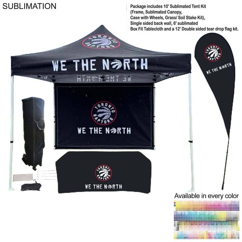 5C1C118B72CF0BBC2D76031EB32EE548 48Hr Quick Ship- Deluxe Tent Flag Package, 10' Tent kit, Backwall, Tablecloth, Double sided Flag Kit, Fast-Ship Deluxe Tent, Quick-Ship Deluxe Tent and Flag Package