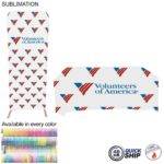 48Hr Quick-Ship Tradeshow Booth Package — 2′ EuroFit Tension Fabric Display + Premium 6′ Sublimated Tablecloth 82A412DFB5654048C60DF4F7EB51AAC7