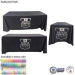 Tradeshow Factory 48-Hr Quick Sublimated PREMIUM Cloth for 6ftTable Drape Style Closed Back Rounded Corners — Ships 48hr Canada 8536A5999B5DD29DF162879B7DF8A247