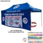 Tradeshow Factory 72-Hour Fast-Full 20ft Back Wall for 10×20 Tent Kit Sublimated Double-Sided Print — Ships 72hr Canada 953D91F39CF2B0B3DD39CD443544E7A9