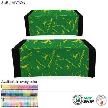 Quick Ship Sublimated Table, 72 Hr Quick Ship - Sublimated Table Runner, 60x90, Covers Front, Top and Back