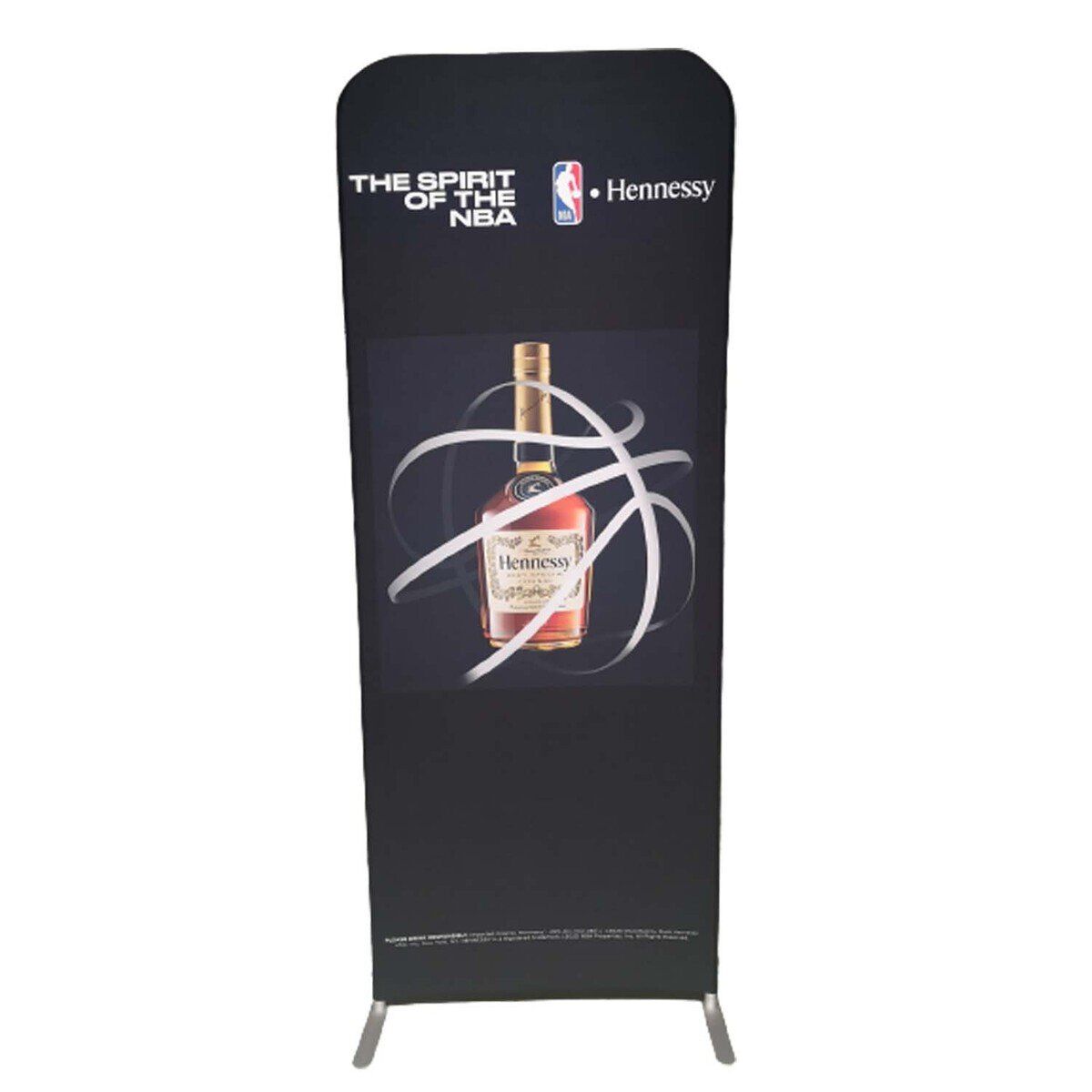 72 Hour Fast Ship 3'W x 96"H EuroFit Tension Fabric Banner Display Kit, Graphics Double Sided