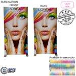 48Hr Quick Ship - Backlit LED Light Box SEG Floor Display Banner Kit, 40" x 80" 48Hr Quick Ship – Backlit LED Light Box SEG Floor Display Banner Kit