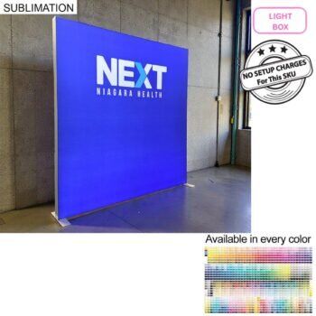 Backlit LED Light Box SEG Floor Display WALL Kit