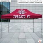 Tradeshow Factory 15ft Premium Sublimated Tent Kit Premium 40mm Aluminium Frame and Canopy Only 7B97BBEBD61B4B4353CF65DFEF0D6AFA